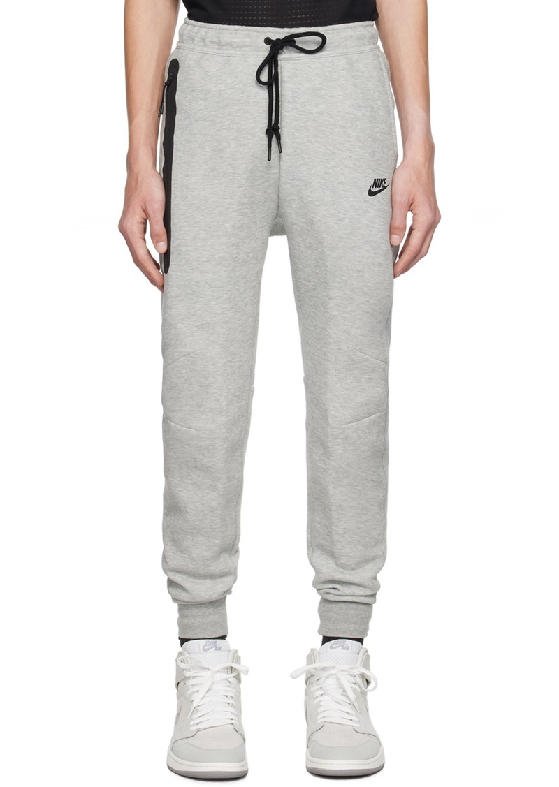 Nike Gray Drawstring Sweatpants