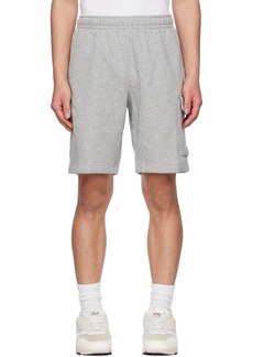 Nike Gray Embroidered Cargo Shorts