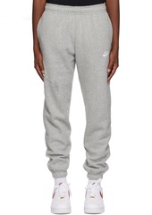Nike Gray Embroidered Sweatpants