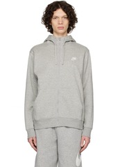 Nike Gray Sportswear Club Hoodie
