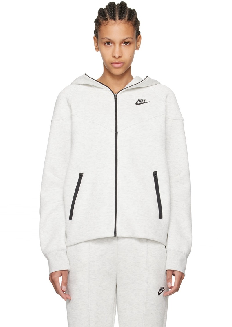 Nike Gray Sportswear Tech Hoodie