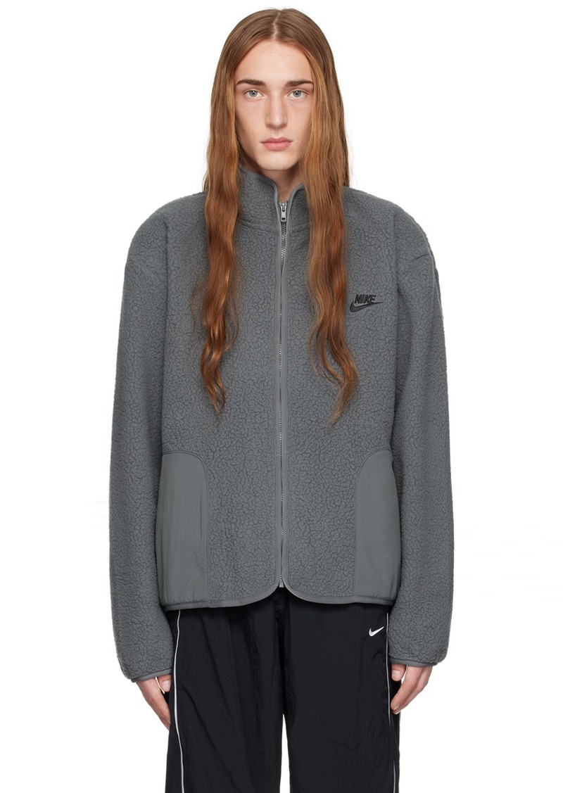 Nike Gray Winterized Jacket