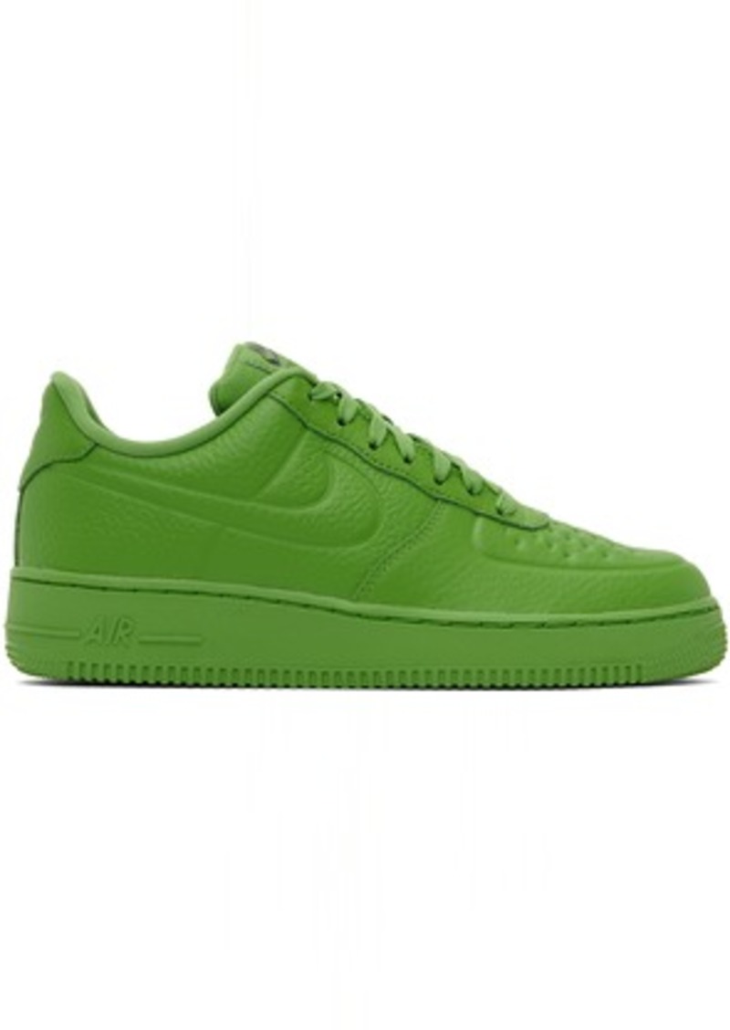 Nike Green Air Force 1 '07 Pro-Tech Sneakers