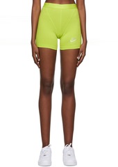 Nike Green Cotton Sport Shorts