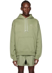 Nike Green Embroidered Hoodie