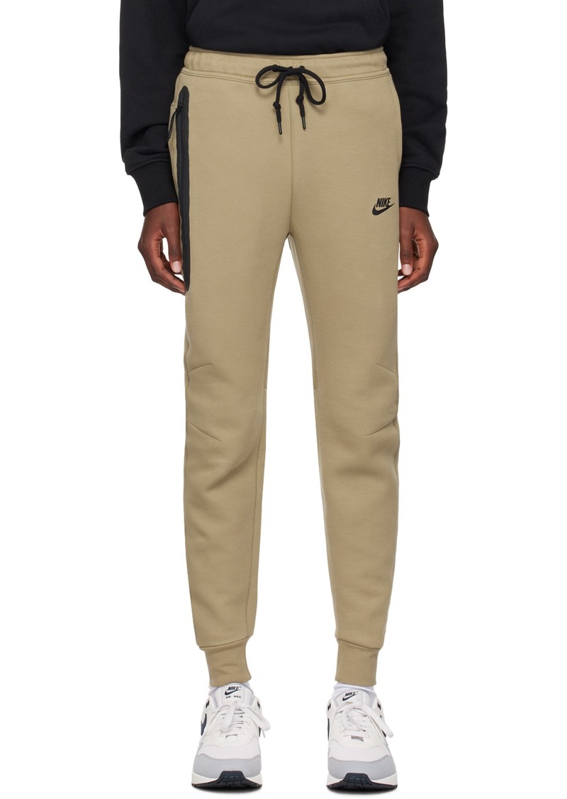 Nike Green Sportswear Tech Sweatpants