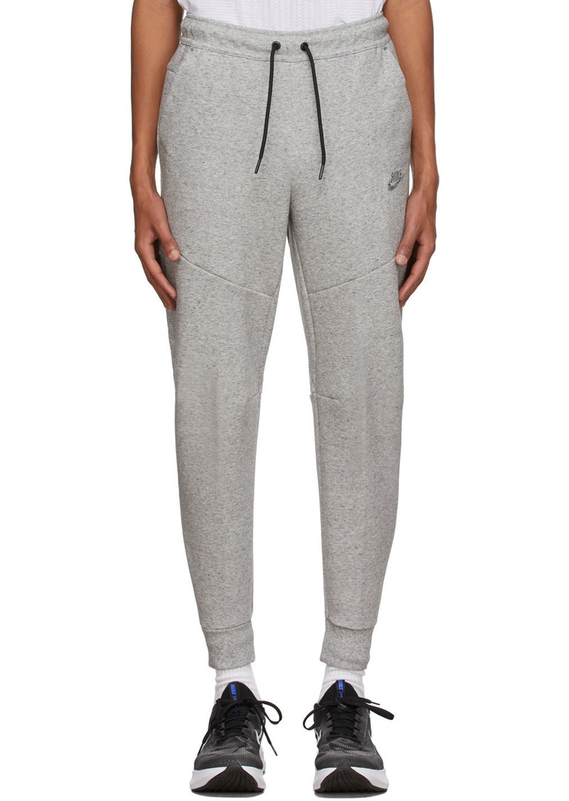 Nike Grey Fleece Sportswear Tech Lounge Pants