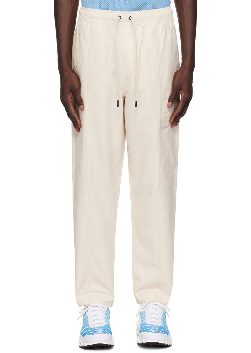 Nike Jordan Beige Drawstring Cargo Pants