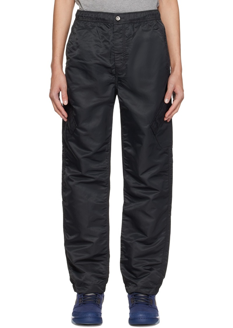 Nike Jordan Black Drawstring Cargo Pants