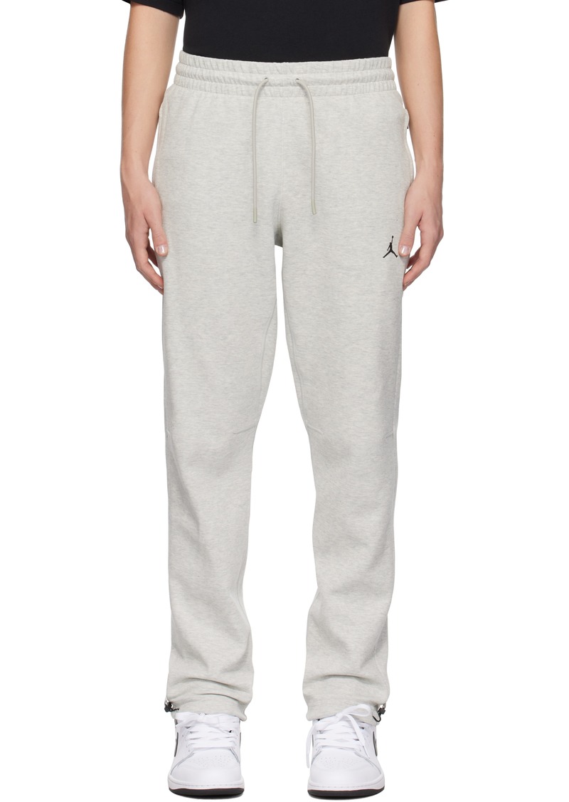 Nike Jordan Gray Jordan Sport Hoop Fleece Sweatpants