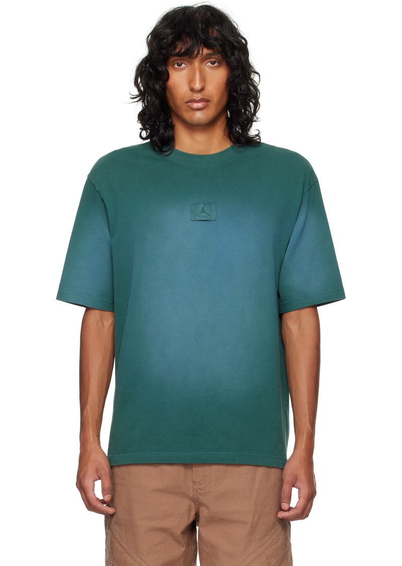 Nike Jordan Green & Blue Jordan Flight Essentials 85 T-shirt