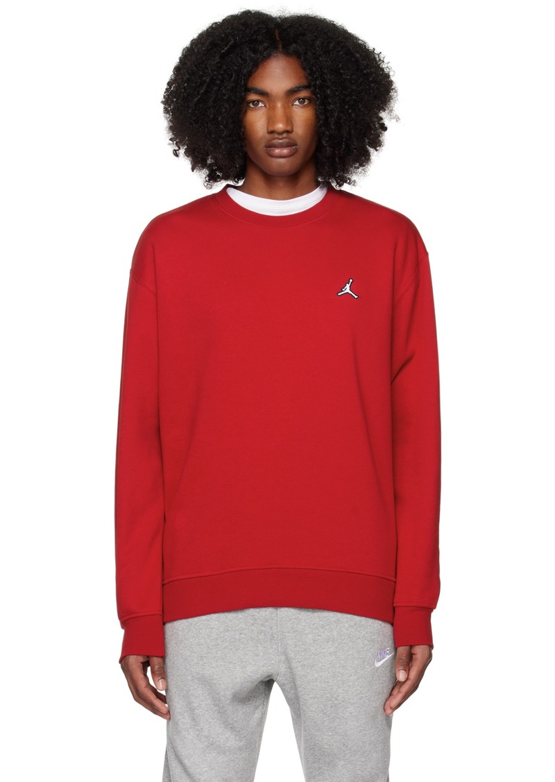 Nike Jordan Red Brooklyn Sweatshirt