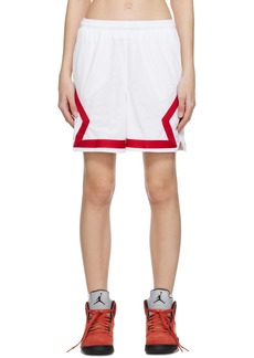 Nike Jordan White Diamond Shorts