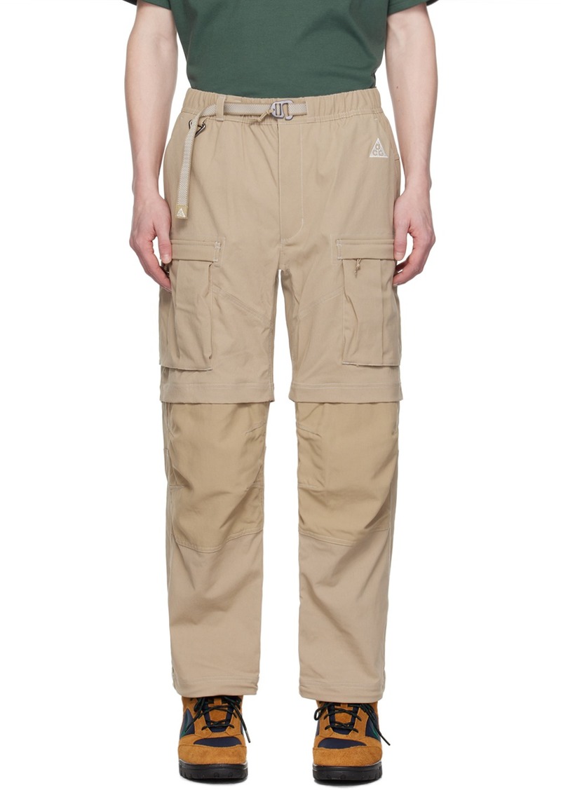 Nike Khaki Smith Summit Cargo Pants