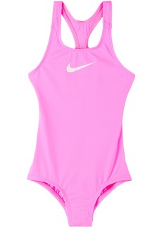 Nike Kids Pink Essential Big Kids One-Piece Swimsuit