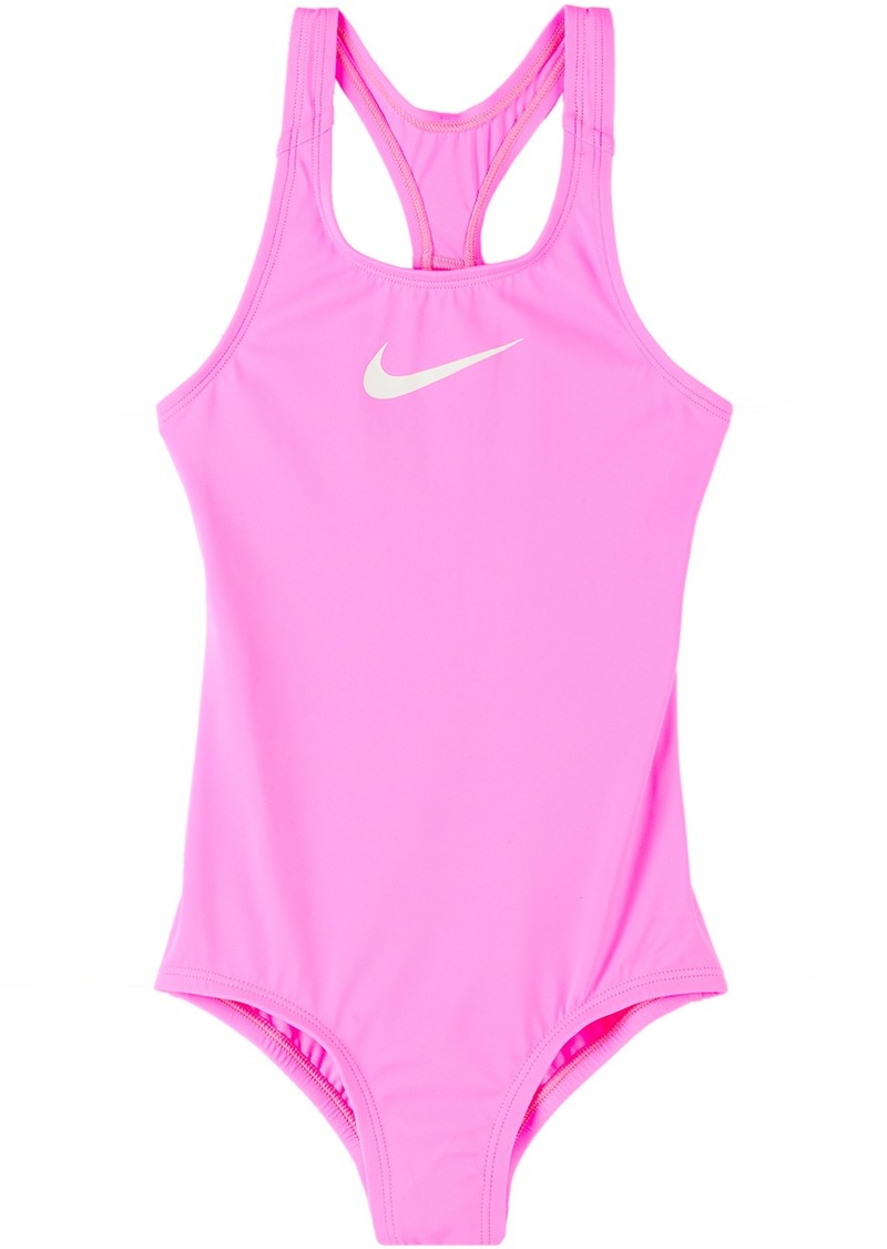 Nike Kids Pink Essential Little Kids One-Piece Swimsuit