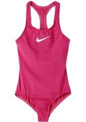 Nike Kids Pink Racer Back One-Piece Swimsuit