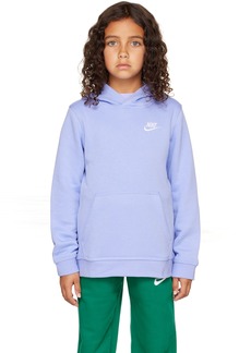 Nike Kids Purple Sportswear Club Pullover Hoodie