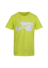 Nike Little Boys Dri-fit Performance Color Block T-shirt