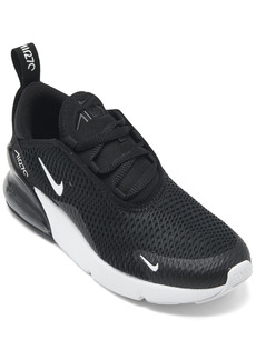 Nike Little Kids Air Max 270 Casual Sneakers from Finish Line - Black, White