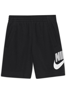 Nike Little Boys Drawstring Sportswear Club Futura Shorts - Black