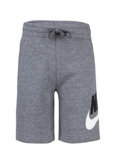 Nike Little Boys Drawstring Sportswear Club Futura Shorts - Black