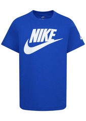 Nike Little Boys Futura Evergreen Tee - Game Royal / White