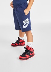 Nike Little Boys French Terry Shorts - Dark Gray Heather