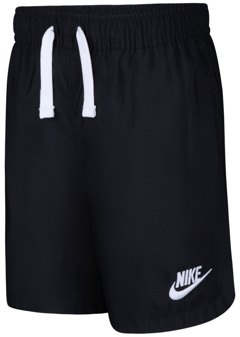 Nike Little Boys Woven Shorts - Black