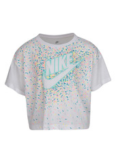 Nike Little Girls Logo Graphic T-Shirt