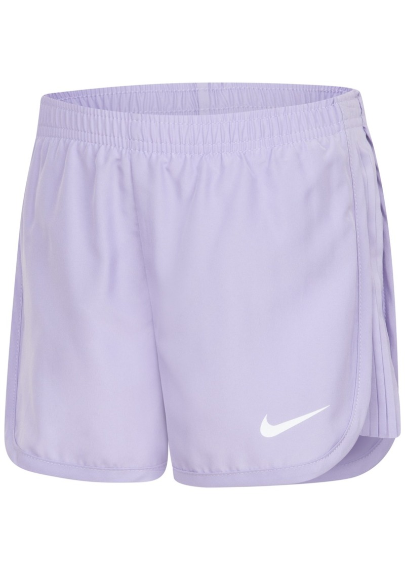 Nike Little Girls Prep In Your Step Pleat Tempo Shorts - Phydrang