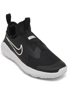 Nike Little Kids Flex Runner 2 Slip-On Running Sneakers from Finish Line - Black, White