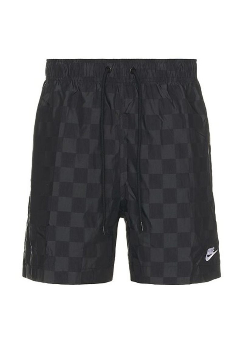 Nike M Nk Club Flow Short Checkers