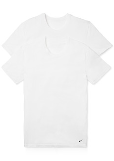 Nike Men's 2-Pk. Dri-fit Essential Cotton Stretch Undershirts - White
