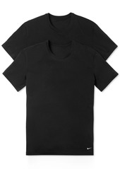 Nike Men's 2-Pk. Dri-fit Essential Cotton Stretch Undershirts - White