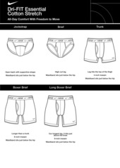 Nike Men's 3-Pk. Dri-fit Essential Cotton Stretch Boxer Briefs - Human Craf