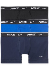 Nike Men's 3-pk. Dri-fit Essential Cotton Stretch Trunk - Navy