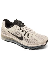 Nike Men's Air Max 2013 Casual Sneakers from Finish Line - Black