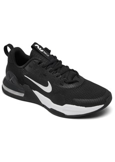 Nike Men's Air Max Alpha Trainer 5 Training Sneakers from Finish Line - Black/White