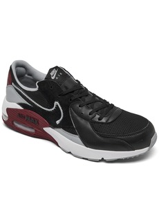 Nike Men's Air Max Excee Casual Sneakers from Finish Line - Black, Wolf Gray, Team Red
