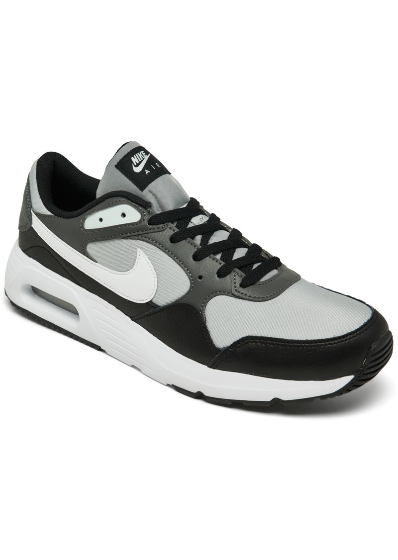 Nike Men's Air Max Sc Casual Sneakers from Finish Line - Black, White, Iron Gray