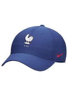 Nike Men's and Women's Blue France National Team Club Adjustable Hat - Blue