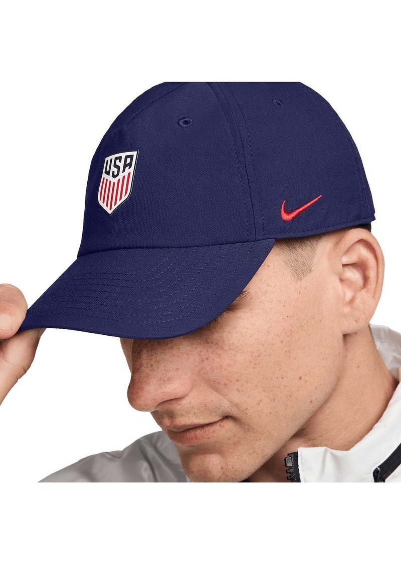Nike Men's and Women's Blue Usmnt Club Adjustable Hat - Blue