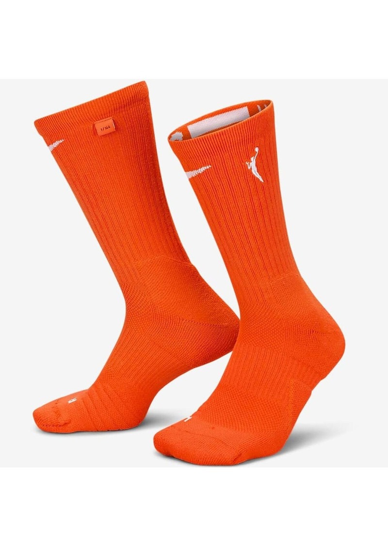 Nike Men's and Women's Orange Wnba Team 13 Elite Performance Crew Socks - Orange