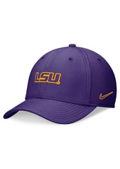 Nike Men's and Women's Purple Lsu Tigers 2024 Sideline Swoosh Flex Hat - Purple