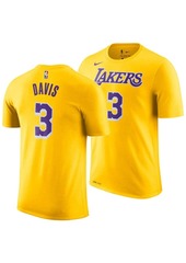 Nike Men's Anthony Davis Los Angeles Lakers Icon Player T-Shirt