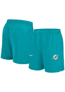 Nike Men's Aqua Miami Dolphins Blitz Victory Performance Shorts - Aqua