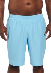 "Nike Men's Big & Tall Essential Lap Dwr Solid 9"" Swim Trunks - Black"