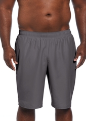 "Nike Men's Big & Tall Essential Lap Dwr Solid 9"" Swim Trunks - Black"