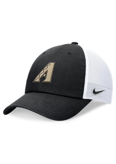 Nike Men's Black Arizona Diamondbacks City Connect Club Trucker Adjustable Hat - Black